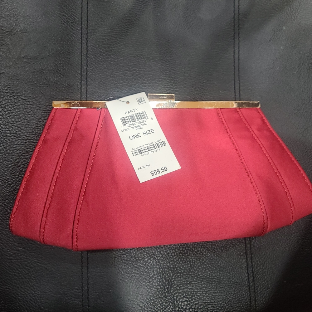 Giani Bernini Red Clutch